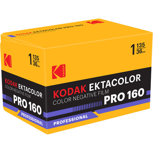 Kodak Ektacolor Pro 160 (35mm Roll Film, 36 Exposures)
