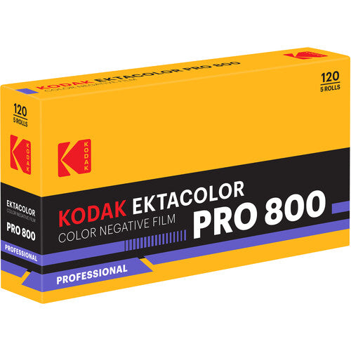 Kodak Ektacolor Pro 800 (120 Roll Film, Singles)