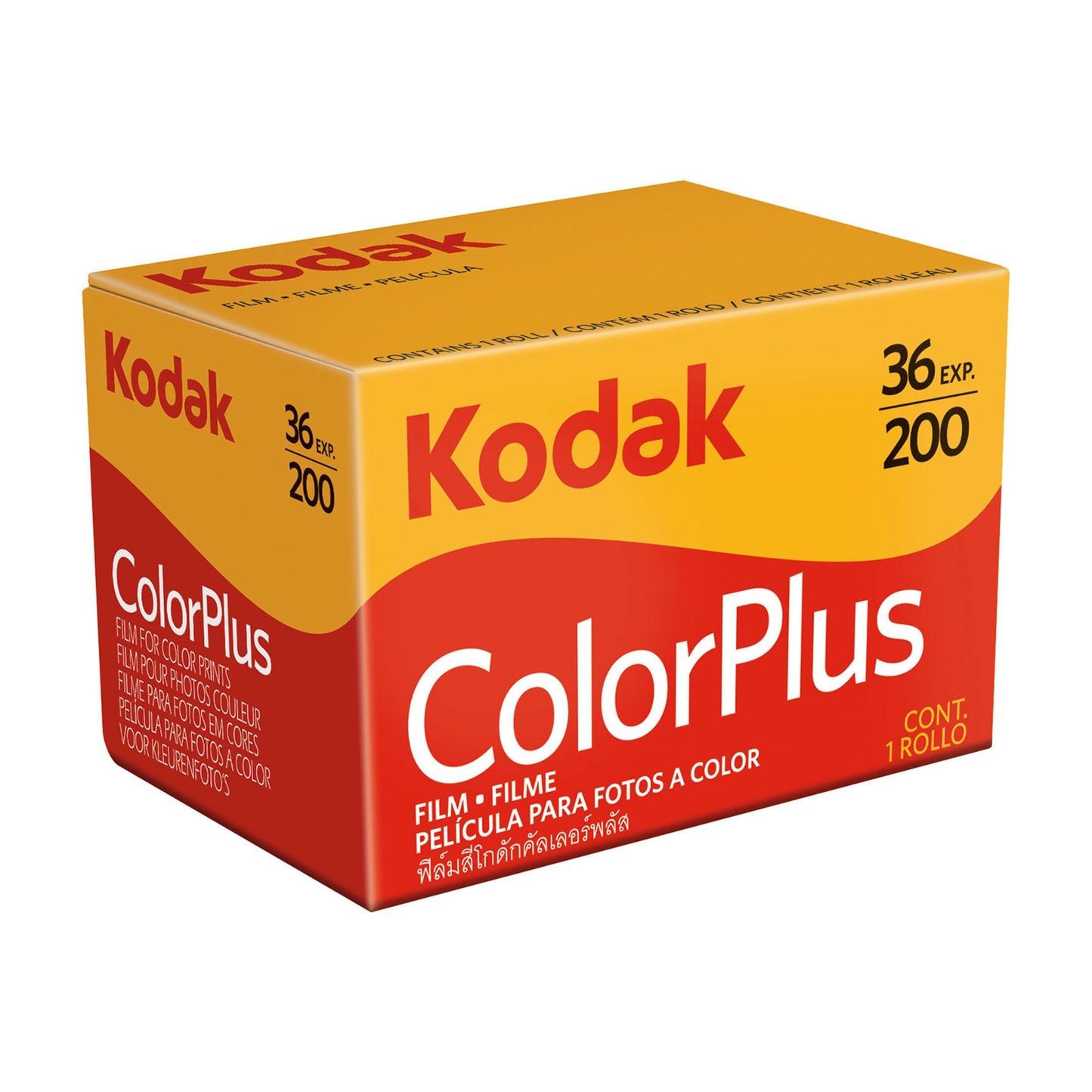 Kodak ColorPlus 200 (35mm Roll Film, 36 Exposures)