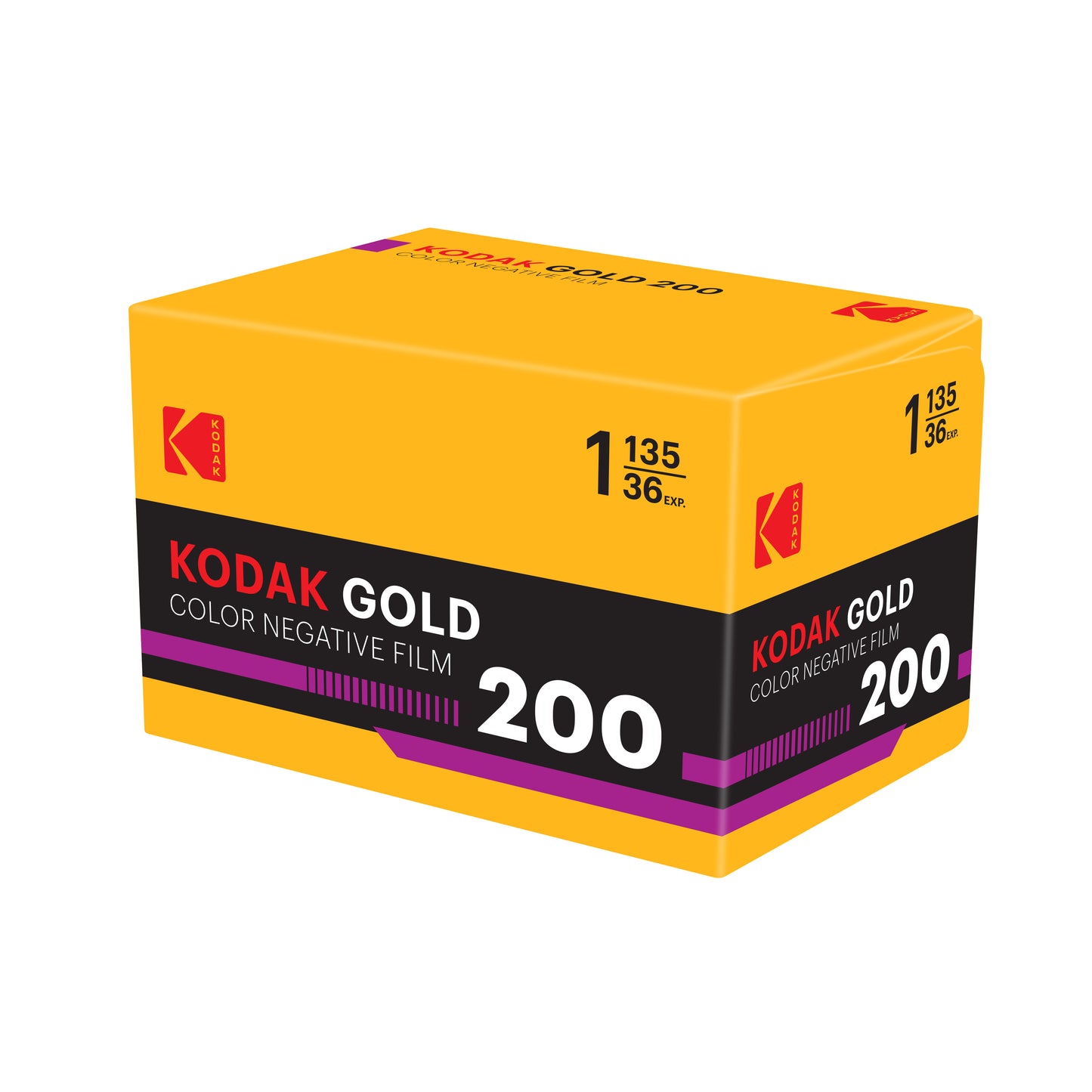 Kodak GOLD 200 Color Negative Film (35mm Roll Film, 36 Exposures)