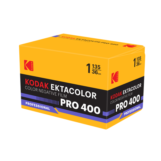 Kodak Ektacolor Pro 400 (35mm Roll Film, 36 Exposures)