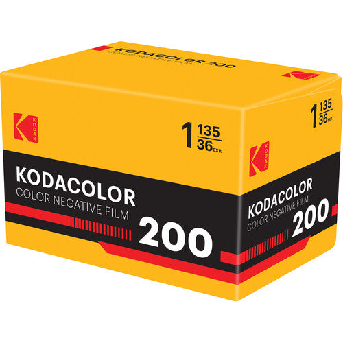 Kodacolor 200 Color Negative Film (35mm Roll Film, 36 Exposures)