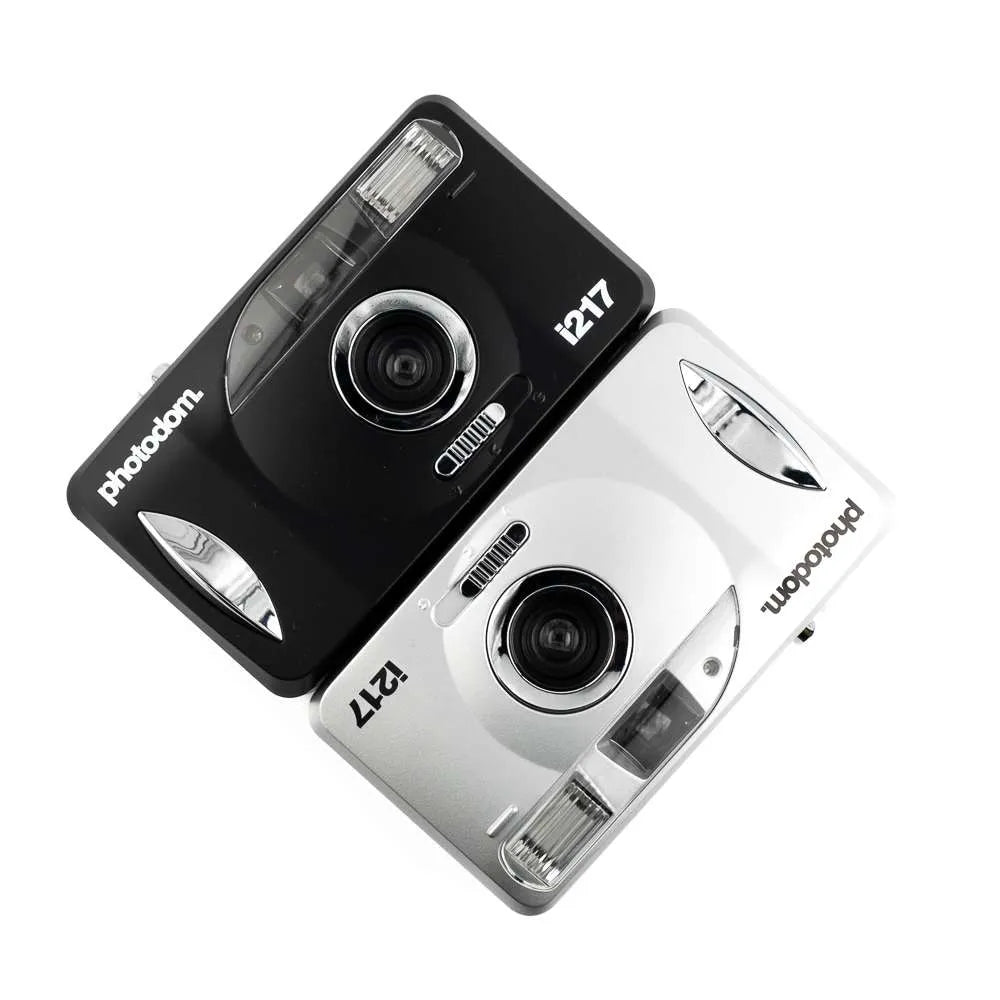 Photodom. i217 35mm Motorized Point and Shoot Film Camera (Black)