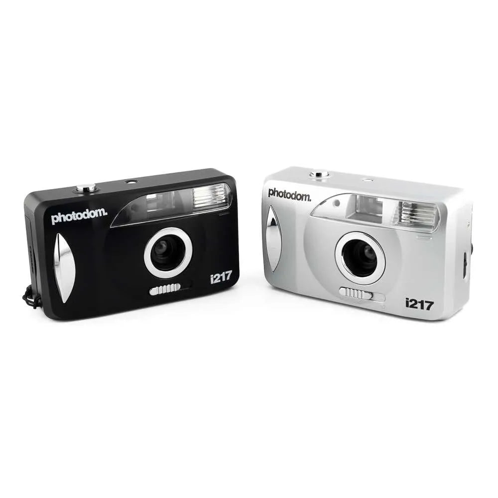 Photodom. i217 35mm Motorized Point and Shoot Film Camera (Black)