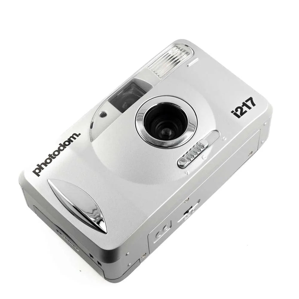 Photodom. i217 35mm Motorized Point and Shoot Film Camera (Silver)