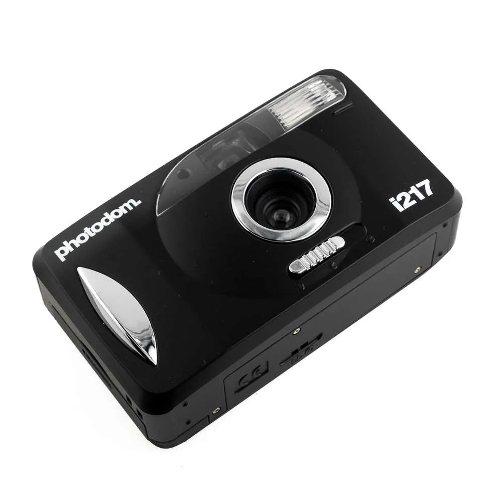 Photodom. i217 35mm Motorized Point and Shoot Film Camera (Black)